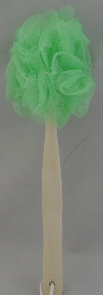 Loofah Bath Brush Shower Sponge Long Wood Handle Back Scrubber Body Exfoliating
