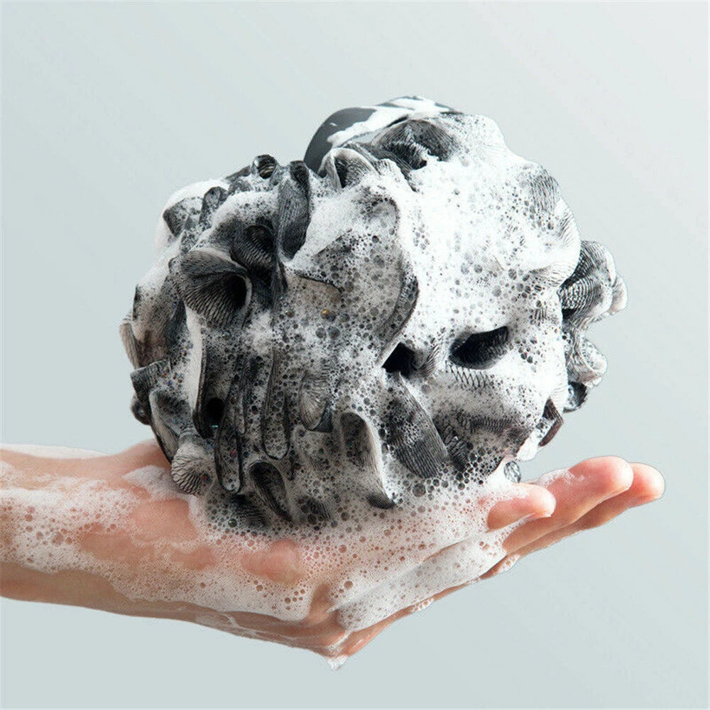 Large Bath Shower Scrub Exfoliating Body Brush Scrubber Sponge Ball Mesh Puff.'-