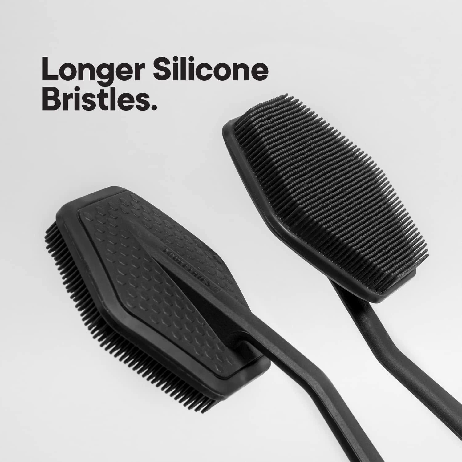 Best Silicone Back Scrubber with Hook Exfoliating Shower Brush Washer for Men