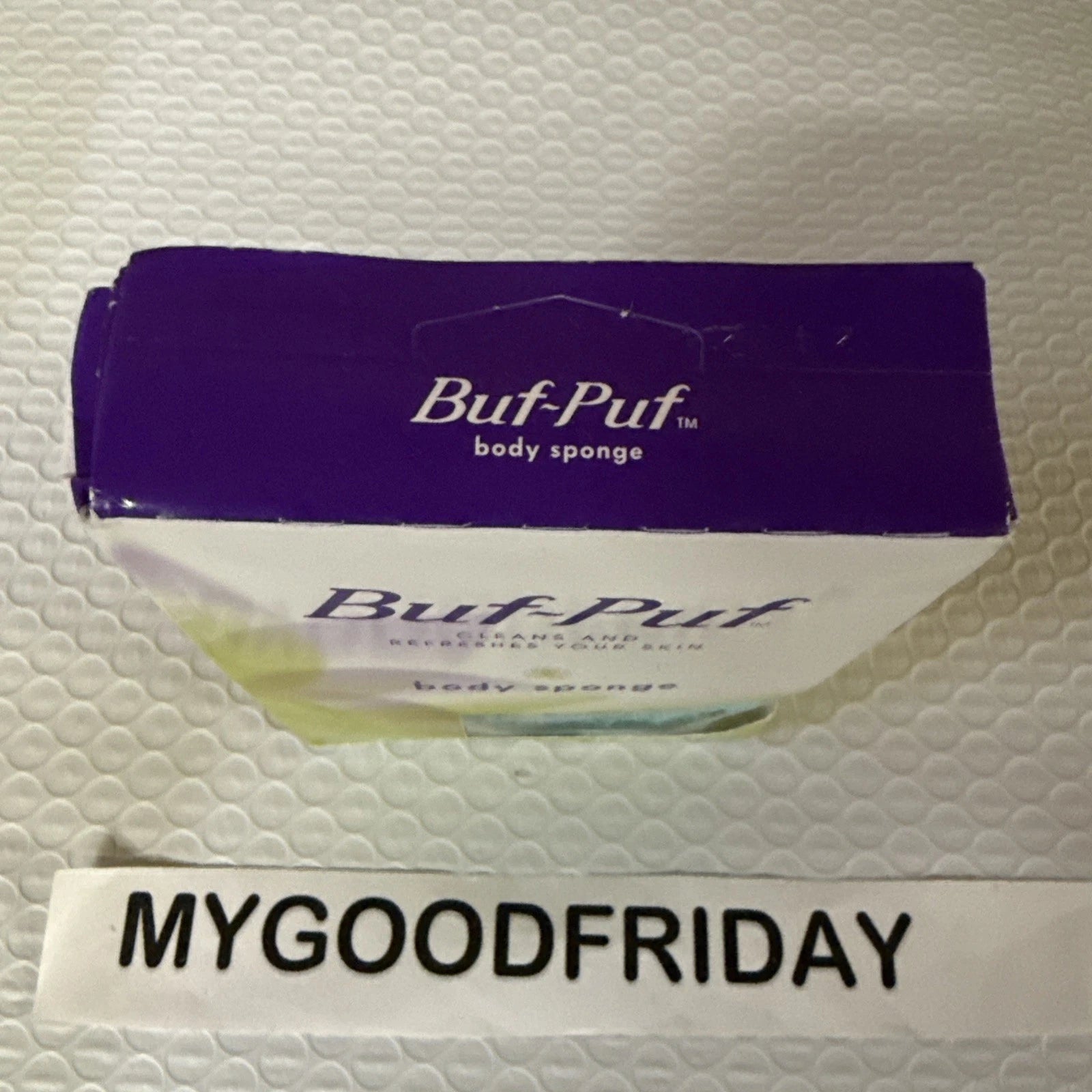 Buf-Puf Double-Sided Body Sponge