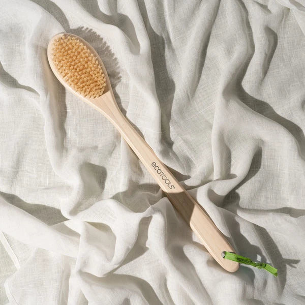Bath Bristle Brush Bath Brush with Long Handle Cleanse Back Hard-to-Reach Areas