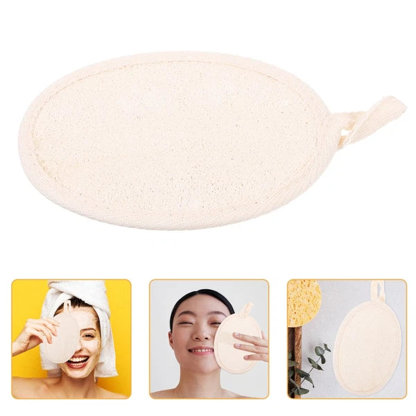 Exfoliating Loofah Shower Brush Bath Scrubber for Soft Skin Care Routine