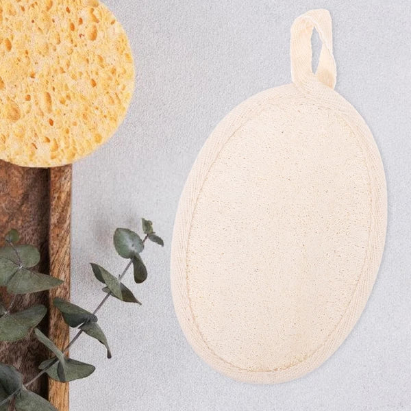 Exfoliating Loofah Shower Brush Bath Scrubber for Soft Skin Care Routine