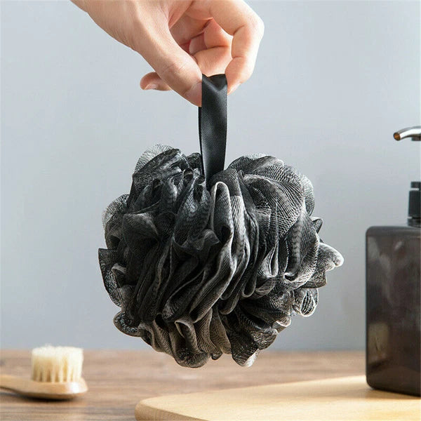 Large Bath Shower Scrub Exfoliating Body Brush Scrubber Sponge Ball Mesh Puff.'-