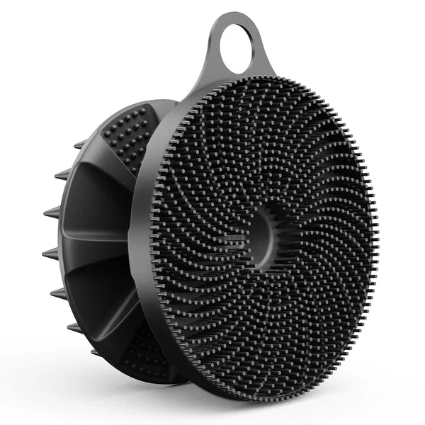 Silicone Body Scrubber Shower Bath Brush, More Hygienic than Traditional Loofah,