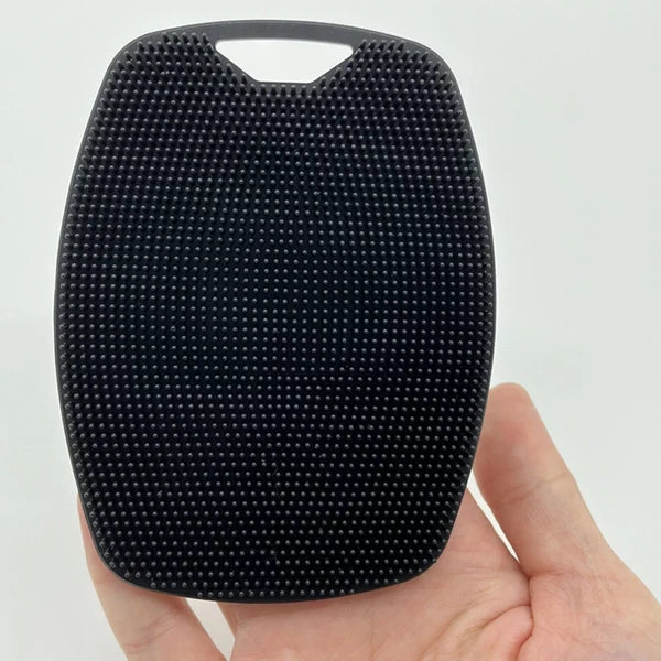 Silicone Body Shower Brush Scrubbers Flat Shower Brush Gentle Exfoliat UK