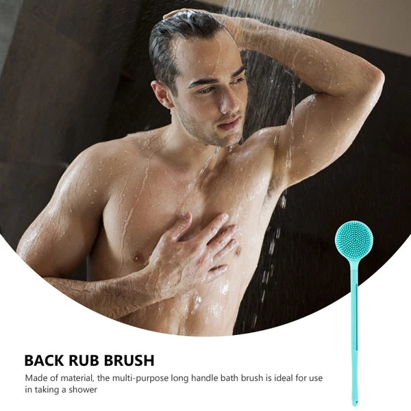 Bath Brush Back Body Scrubber with Handle Scruber Cleaner Shower Exfoliator