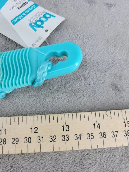 Body Benefits By Body Image Gentle Bristle Bath Brush Exfoliating Curved Handle