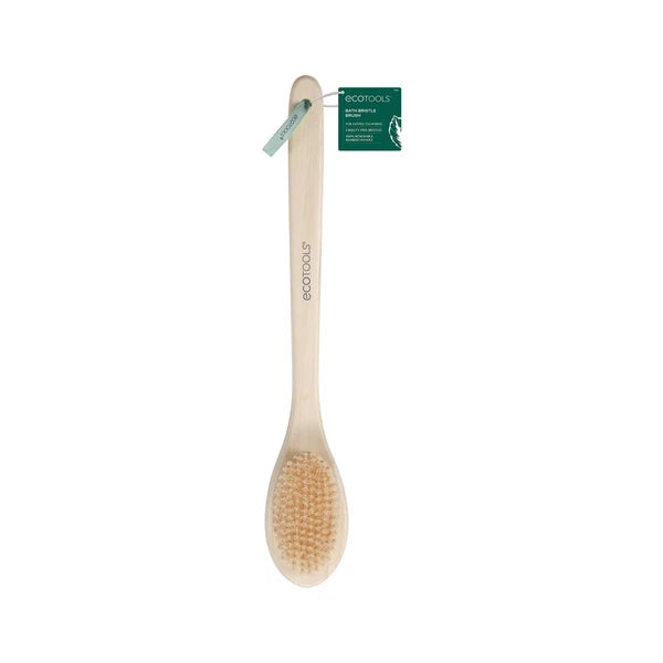 Bath Bristle Brush Bath Brush with Long Handle Cleanse Back Hard-to-Reach Areas