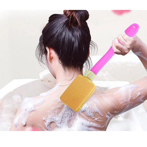 Long Handle Bath Brush Bathroom Shower Brush Random Color Massage bath brush