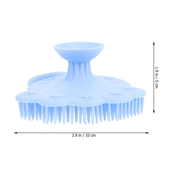 Comfortable Baby Bath Brush Silicone Baby Shower Brush Silicone Shower Scrubber