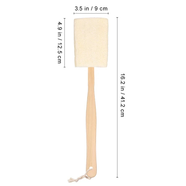 Loofah Bath Brush Exfoliating Scrubber Back for Shower Miss Work