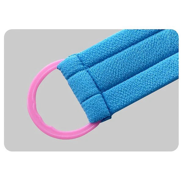 4 PCS Bath Towel Back Exfoliator Shower Body Brush Loofah Exfoliating Scrubber