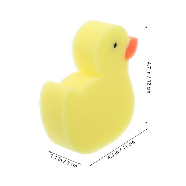4 Pcs Little Bath Brush Child Bathroom Sponges Bathtub