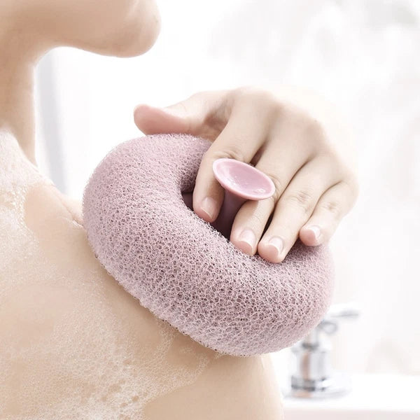 4 Pcs Bath Ball Travel Body Exfoliator Sponge Cleaning Loofah Brush Balls