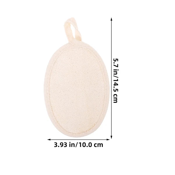 Exfoliating Loofah Shower Brush Bath Scrubber for Soft Skin Care Routine