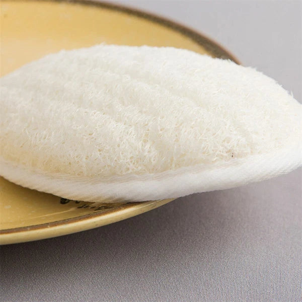 1-5X Body Scrubber Brush Exfoliating Natural Loofah Pad Luffa Shower Sponge Bath