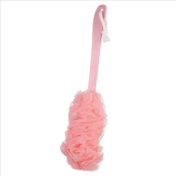 Long Handle Bath Brush Back Scrubber for Shower Loofah Sponge Body Back Brush