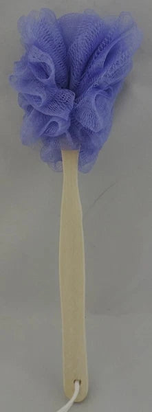 Loofah Bath Brush Shower Sponge Long Wood Handle Back Scrubber Body Exfoliating