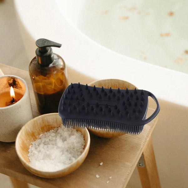 Bath Brush Man Exfoliating Shower Brushes for Cleaning Silicone Scrubber Body