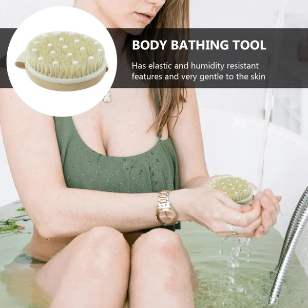 Bath Brush Back Exfoliator Shower Scrubber Bathing Tool Unisex Body