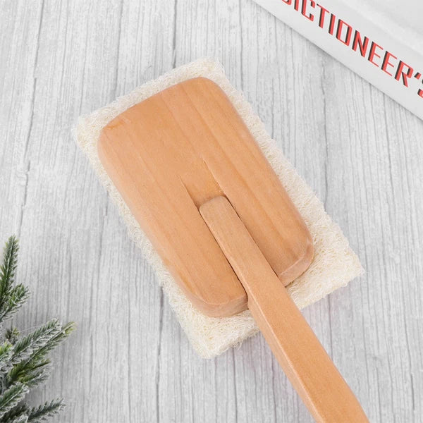 Bath Sponge Brush Loofah Man Shower Scrubber for Body Natural Back Exfoliating