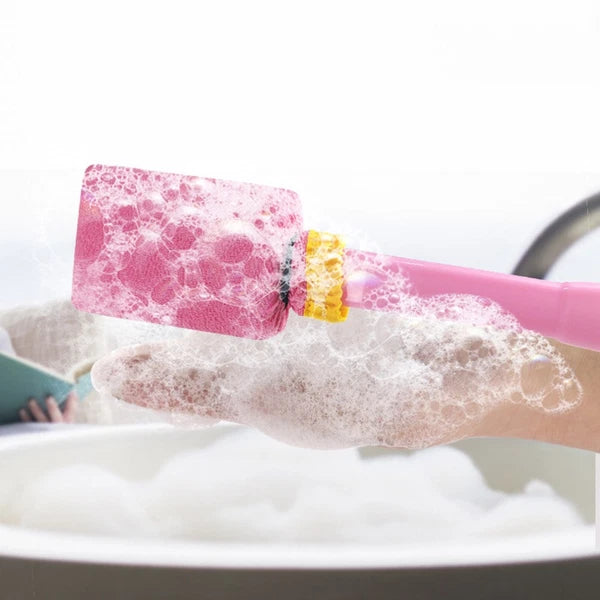 Long Handle Bath Brush Bathroom Shower Brush Random Color Massage bath brush