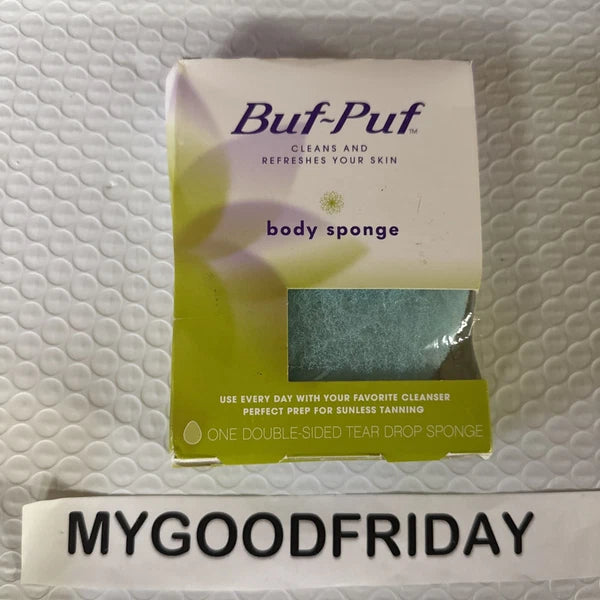 Buf-Puf Double-Sided Body Sponge