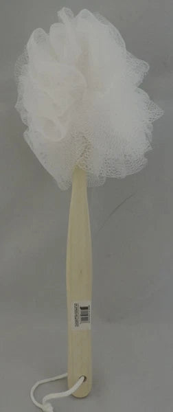 Loofah Bath Brush Shower Sponge Long Wood Handle Back Scrubber Body Exfoliating