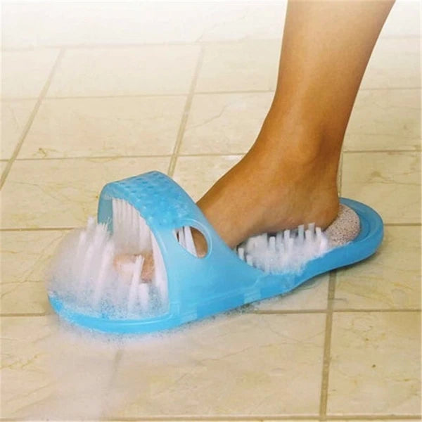 Foot Cleaner Scrubber Massager Shower Feet Washer Bath Exfoliating Brush Nonslip