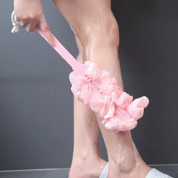 Bath Loofah Sponge Brush Shower Long Handle Back Scrubber Bathing Accessories US