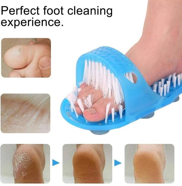 Foot Cleaner Scrubber Massager Shower Feet Washer Bath Exfoliating Brush Nonslip