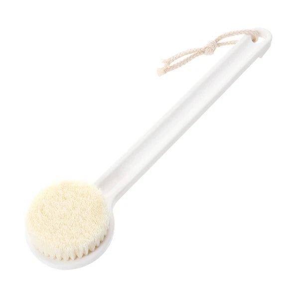 Long Handle Bath Scrubber Printed Body Brush Exfoliating Shower Brush ( )