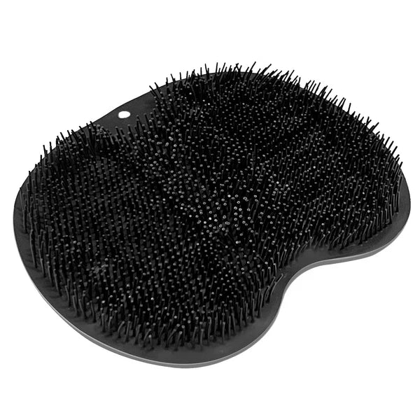 Shower Foot Scrubber Mat Back Washer Back Exfoliating Bath Wash Pad Wall Mounted