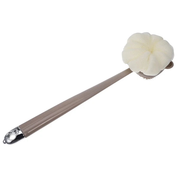 Long Handled Bath Brush for Shower Dual Sided Body Scrubber for Easy Use