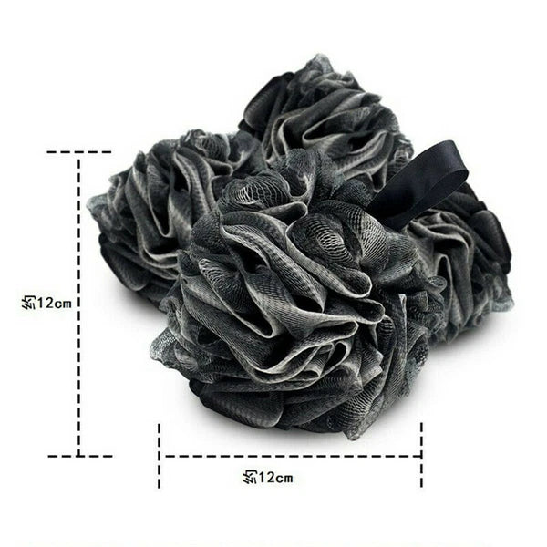 Large Bath Shower Scrub Exfoliating Body Brush Scrubber Sponge Ball Mesh Puff.'-