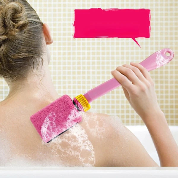 Long Handle Bath Brush Bathroom Shower Brush Random Color Exfoliating brush