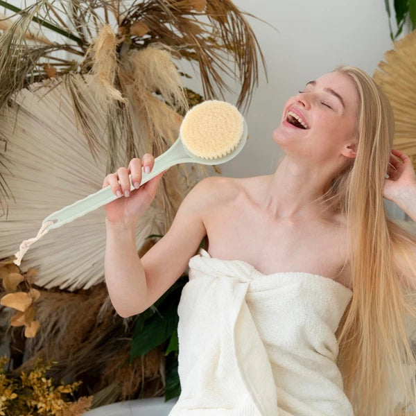 Bathroom Bath Brush Ergonomic Body Scrubber Household Body Scrub Brush Shower