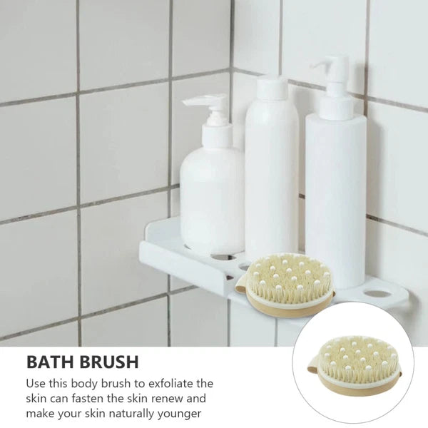 Bath Brush Back Exfoliator Shower Scrubber Bathing Tool Unisex Body