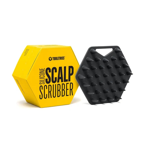 TOOLETRIES Scalp Scrubber - Silicone Exfoliating Hair Scrubber for Men, Bath ...