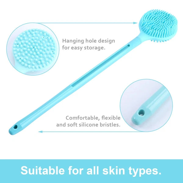Bath Brush Man Body Exfoliating Tool Back Shower Scrubber Brushes for