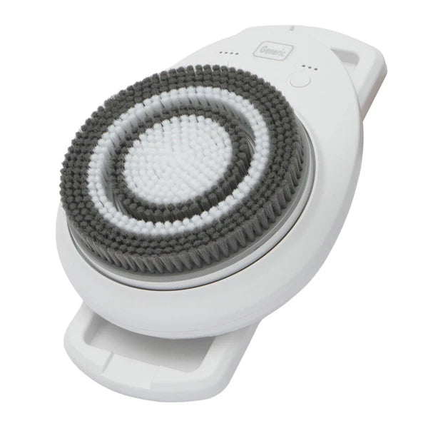 Electric Back Bath Brush Wall-mounted Intelligent Bathing Machine W/ Spare Brush