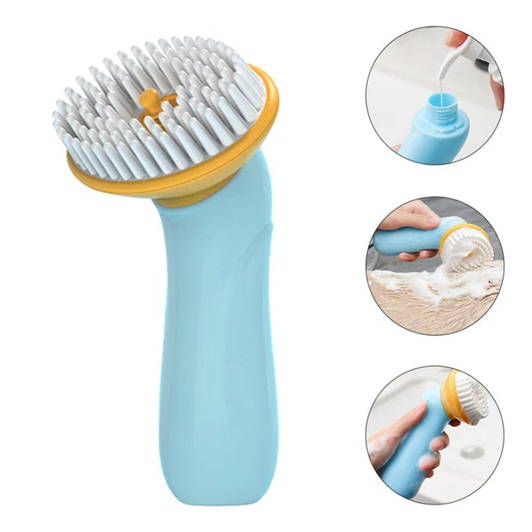 Pet Bath Brush Dog Massage Grooming Brushes for Dogs Wash Bathing Tool