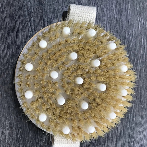 Bath Brush Back Exfoliator Shower Scrubber Bathing Tool Unisex Body