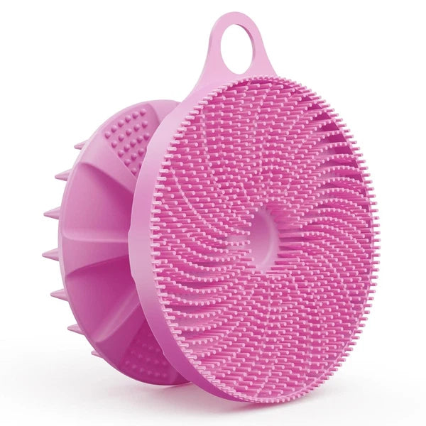 Silicone Body Scrubber Shower Bath Brush, More Hygienic than Traditional Loofah,