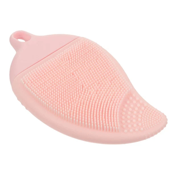 Facial Cleansing Massage Brush Man Child Bath Bristles Suitable Silicone Loofah