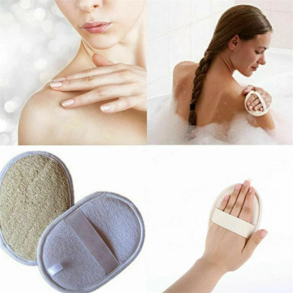 Loofah Luffa Bath Shower Sponge Body Natural Scrubber Exfoliator Washing Pad AU