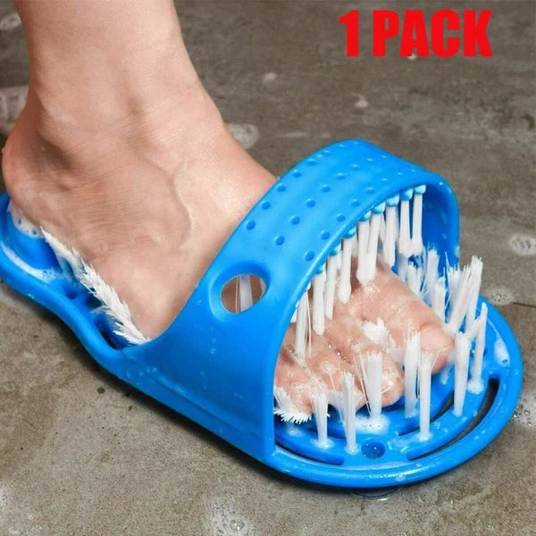 Foot Cleaner Scrubber Massager Shower Feet Washer Bath Exfoliating Brush Nonslip