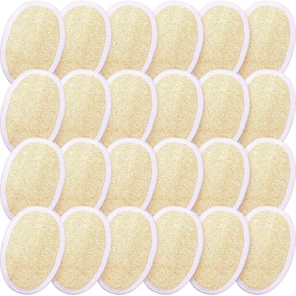 1-5X Body Scrubber Brush Exfoliating Natural Loofah Pad Luffa Shower Sponge Bath