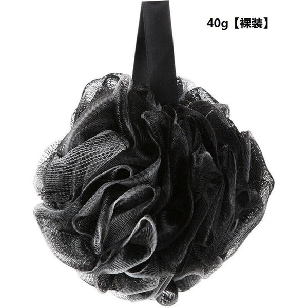 Scrubber Sponge Flower Exfoliating Body Brush Puff Bath Shower Large Mesh Ball ^